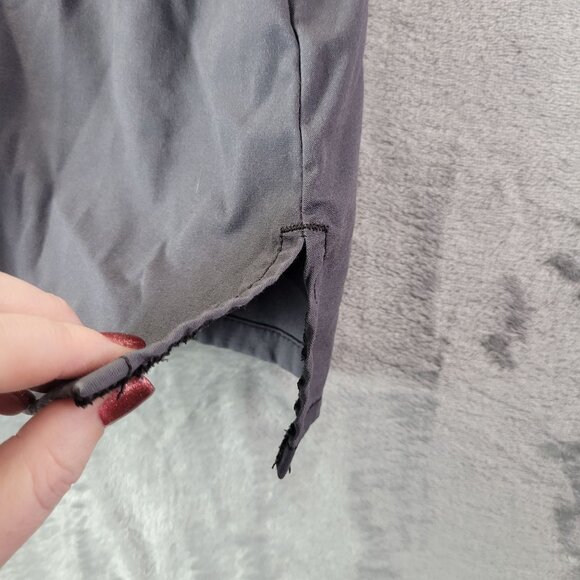 Code Happy Womens M Scrub Top Gray Short Sleeve Pockets Workwear Nursing Medical - Picture 8 of 13